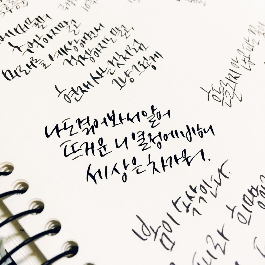 ¿Es realmente el coreano un idioma tan difícil de aprender cómo parece? 1 Caracteres y letras del Alfabeto coreano o Hangeul